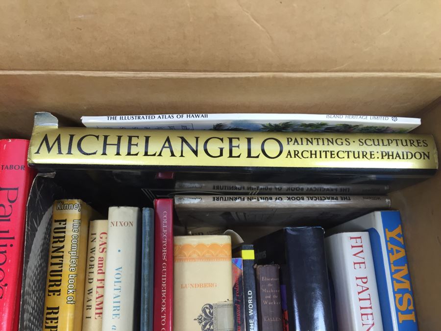 Assorted Book Lot With Mainly Hardcover Books Possible First Editions [Photo 15]