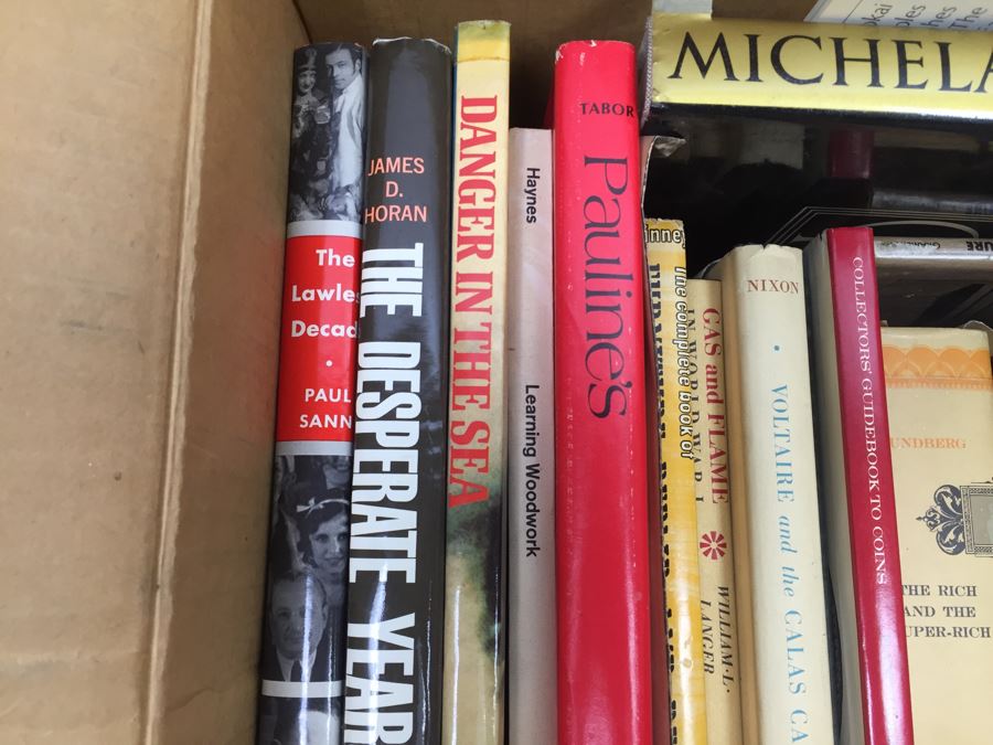 Assorted Book Lot With Mainly Hardcover Books Possible First Editions [Photo 5]