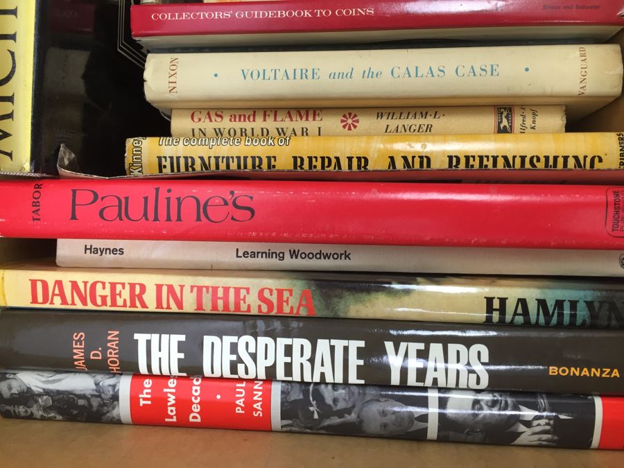 Assorted Book Lot With Mainly Hardcover Books Possible First Editions [Photo 6]