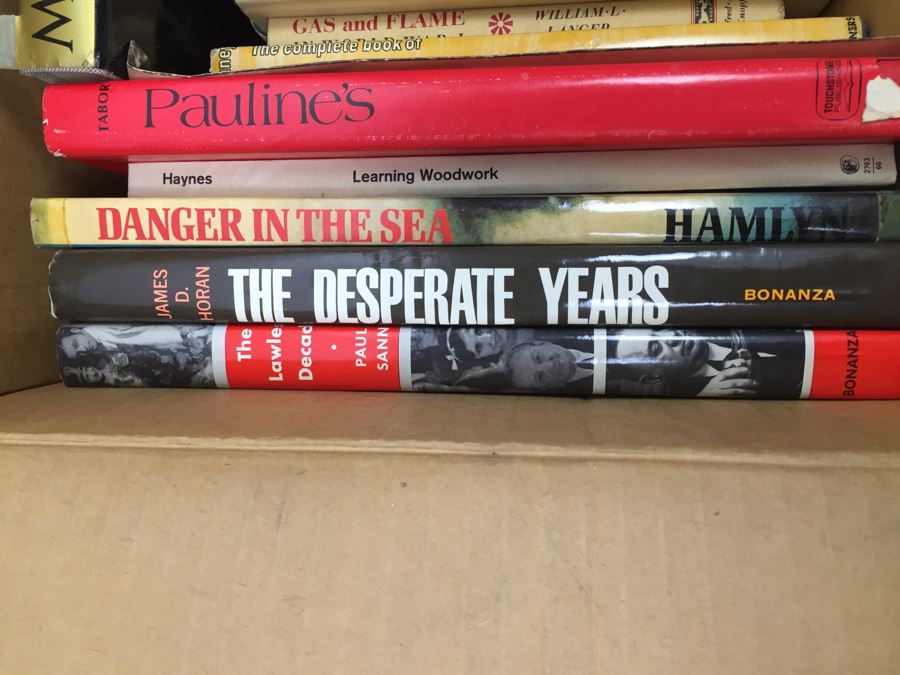 Assorted Book Lot With Mainly Hardcover Books Possible First Editions [Photo 2]