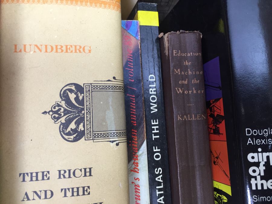 Assorted Book Lot With Mainly Hardcover Books Possible First Editions [Photo 3]