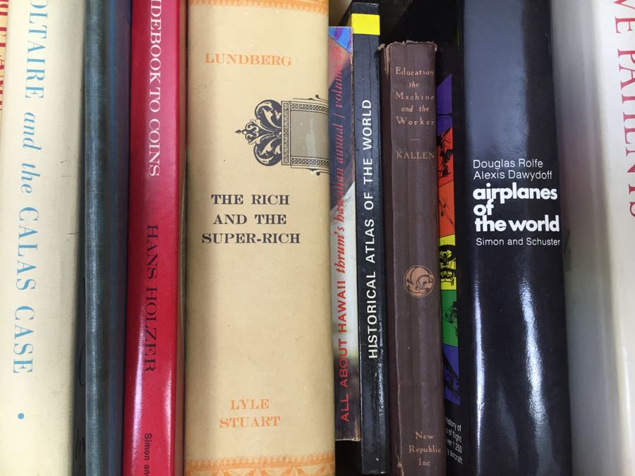 Assorted Book Lot With Mainly Hardcover Books Possible First Editions [Photo 12]