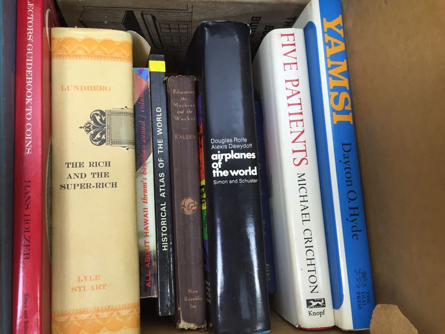 Assorted Book Lot With Mainly Hardcover Books Possible First Editions [Photo 13]