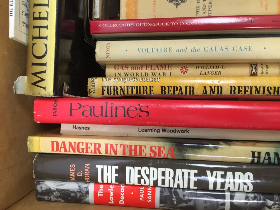 Assorted Book Lot With Mainly Hardcover Books Possible First Editions [Photo 7]