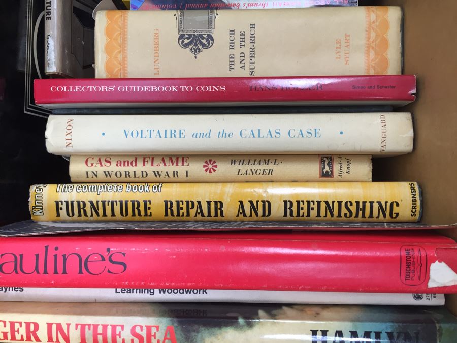 Assorted Book Lot With Mainly Hardcover Books Possible First Editions [Photo 8]