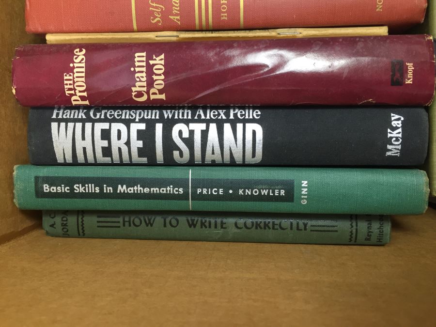 Assorted Book Lot With Mainly Hardcover Books Possible First Editions [Photo 4]