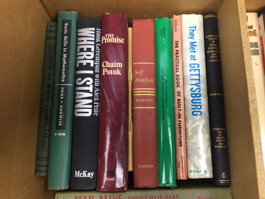 Assorted Book Lot With Mainly Hardcover Books Possible First Editions [Photo 5]