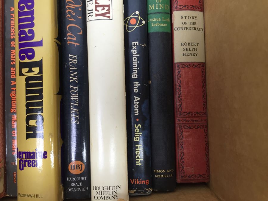 Assorted Book Lot With Mainly Hardcover Books Possible First Editions [Photo 7]
