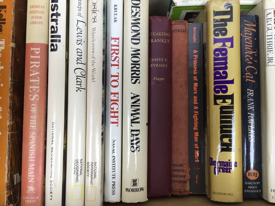 Assorted Book Lot With Mainly Hardcover Books Possible First Editions [Photo 4]