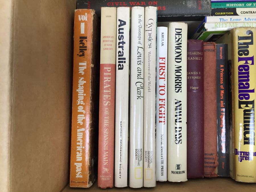 Assorted Book Lot With Mainly Hardcover Books Possible First Editions [Photo 2]