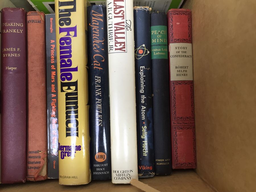 Assorted Book Lot With Mainly Hardcover Books Possible First Editions [Photo 5]