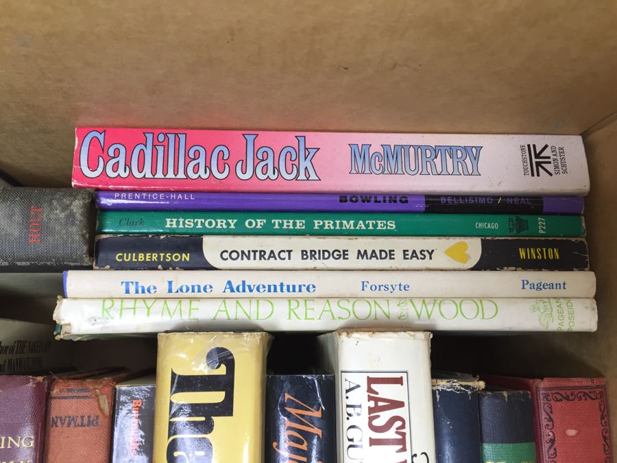 Assorted Book Lot With Mainly Hardcover Books Possible First Editions [Photo 8]