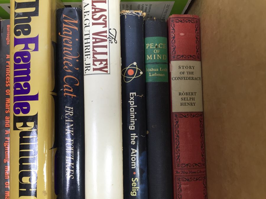 Assorted Book Lot With Mainly Hardcover Books Possible First Editions [Photo 6]