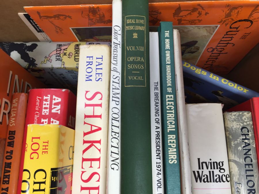 Assorted Book Lot With Mainly Hardcover Books Possible First Editions [Photo 7]