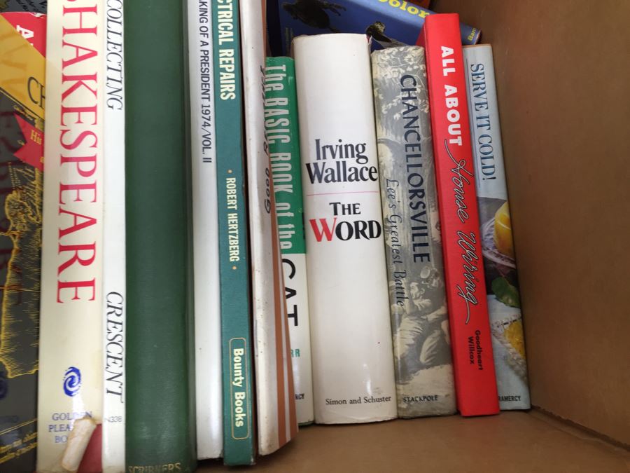 Assorted Book Lot With Mainly Hardcover Books Possible First Editions [Photo 8]