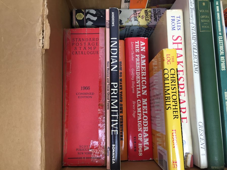 Assorted Book Lot With Mainly Hardcover Books Possible First Editions [Photo 5]