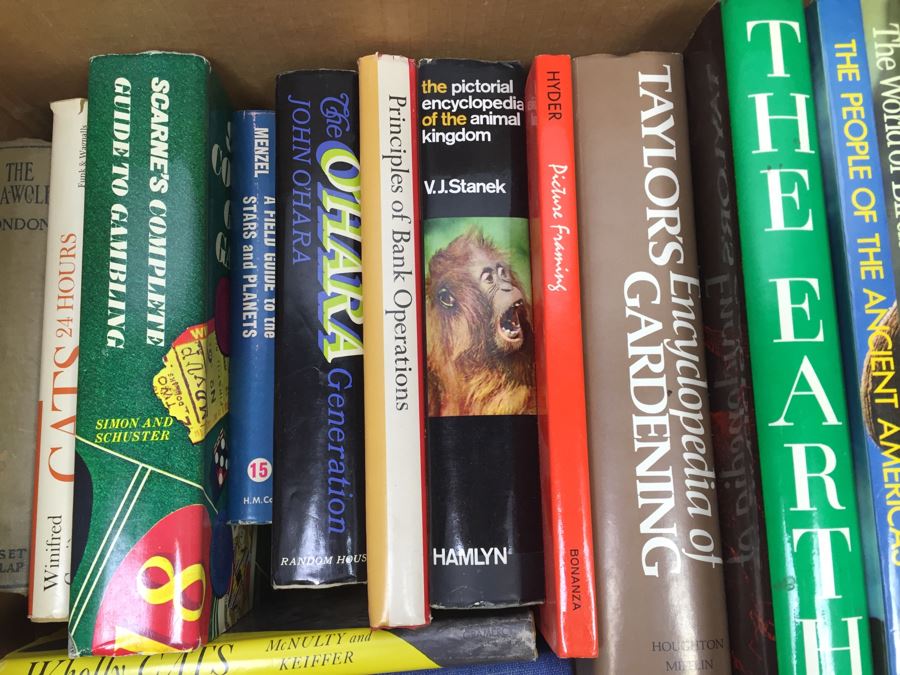 Assorted Book Lot With Mainly Hardcover Books Possible First Editions [Photo 8]