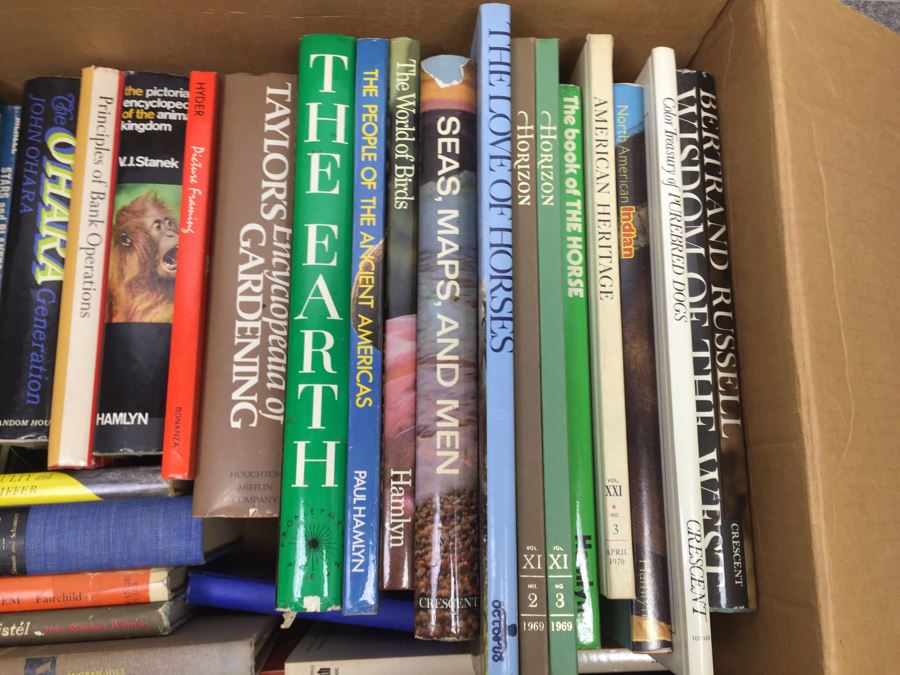 Assorted Book Lot With Mainly Hardcover Books Possible First Editions [Photo 10]