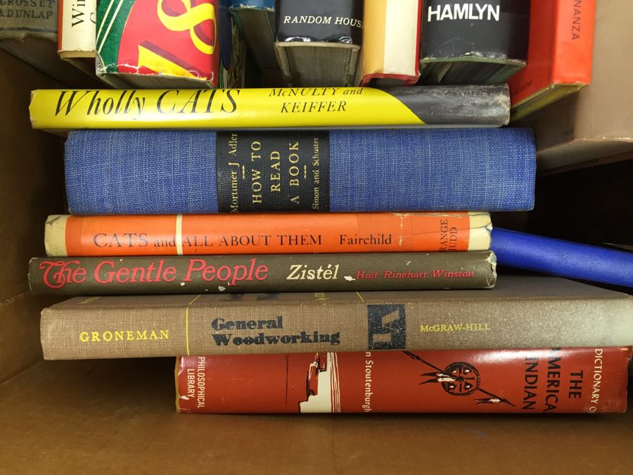 Assorted Book Lot With Mainly Hardcover Books Possible First Editions [Photo 2]