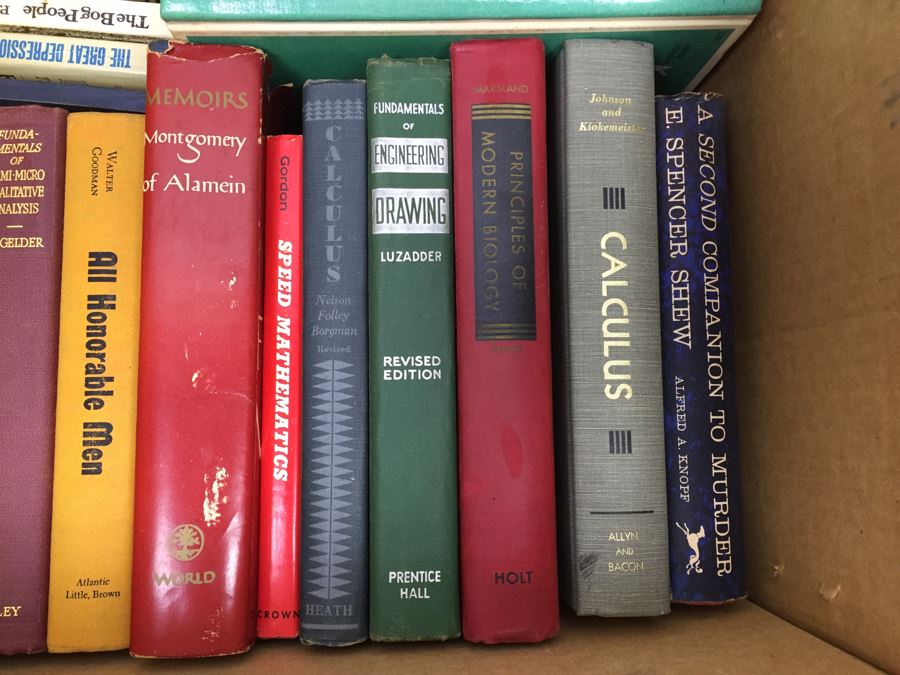 Assorted Book Lot With Mainly Hardcover Books Possible First Editions [Photo 3]