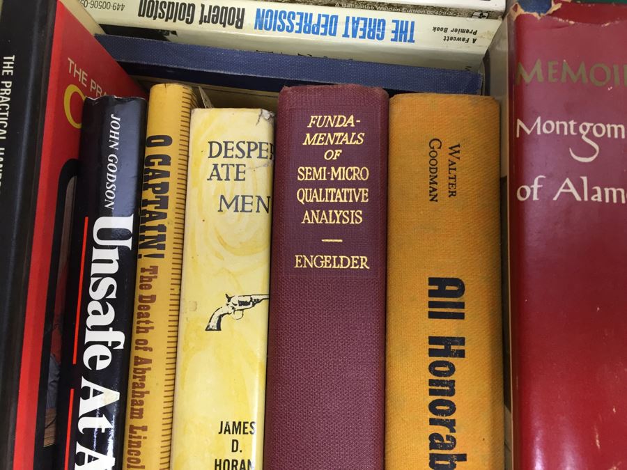 Assorted Book Lot With Mainly Hardcover Books Possible First Editions [Photo 7]