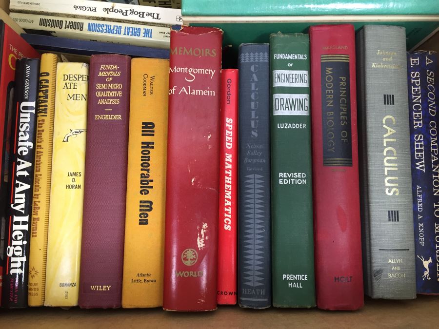 Assorted Book Lot With Mainly Hardcover Books Possible First Editions [Photo 8]