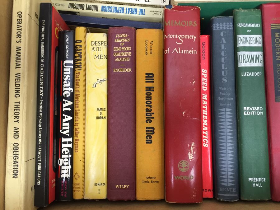 Assorted Book Lot With Mainly Hardcover Books Possible First Editions [Photo 6]