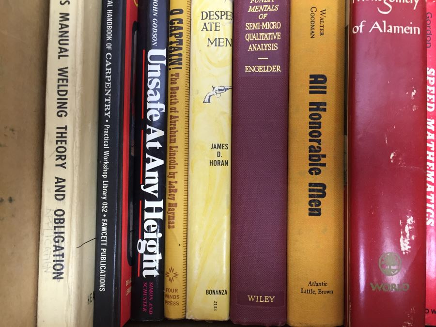 Assorted Book Lot With Mainly Hardcover Books Possible First Editions [Photo 5]