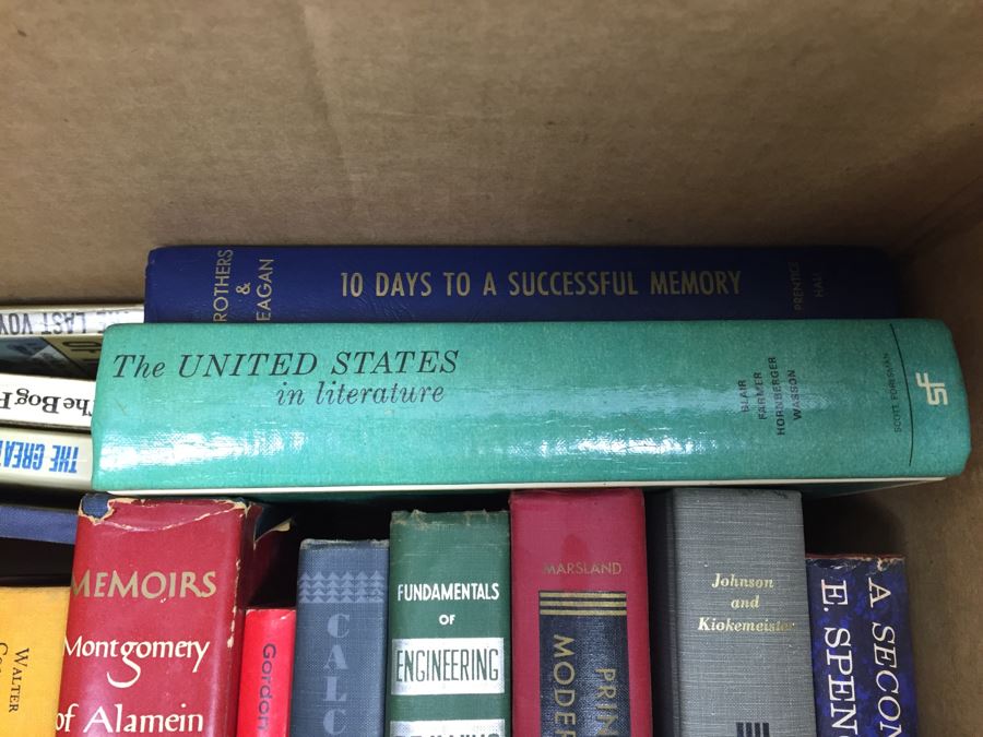 Assorted Book Lot With Mainly Hardcover Books Possible First Editions [Photo 9]