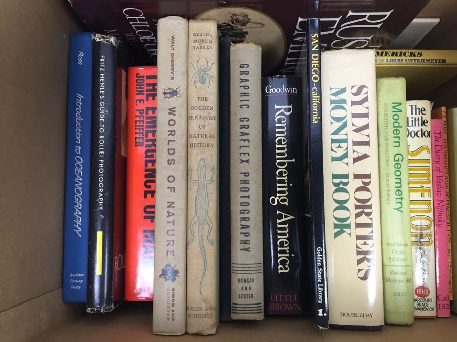 Assorted Book Lot With Mainly Hardcover Books Possible First Editions [Photo 7]