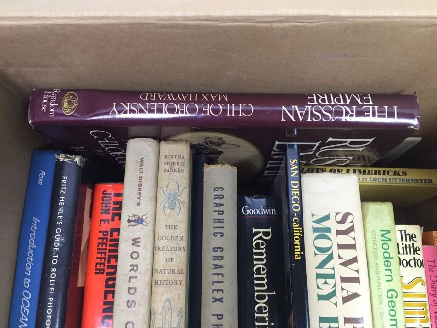 Assorted Book Lot With Mainly Hardcover Books Possible First Editions [Photo 10]