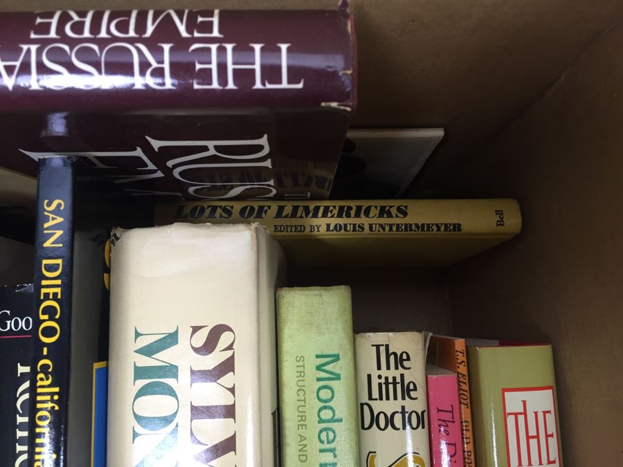 Assorted Book Lot With Mainly Hardcover Books Possible First Editions [Photo 9]