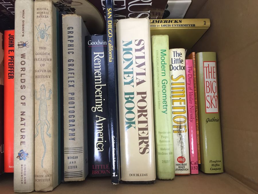 Assorted Book Lot With Mainly Hardcover Books Possible First Editions [Photo 3]