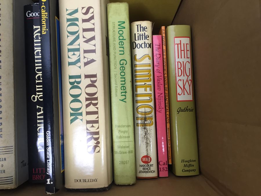 Assorted Book Lot With Mainly Hardcover Books Possible First Editions [Photo 8]
