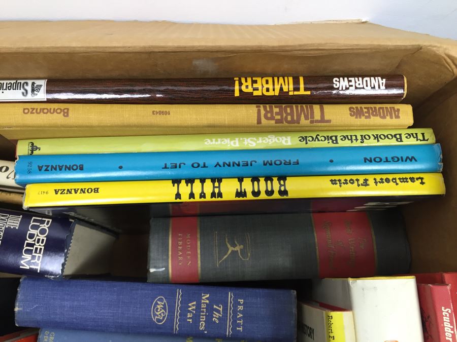 Assorted Book Lot With Mainly Hardcover Books Possible First Editions [Photo 20]