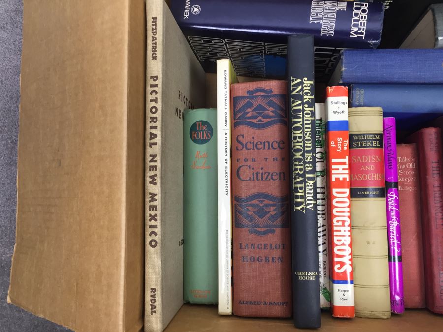 Assorted Book Lot With Mainly Hardcover Books Possible First Editions [Photo 5]