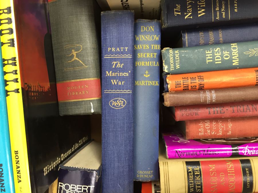 Assorted Book Lot With Mainly Hardcover Books Possible First Editions [Photo 18]