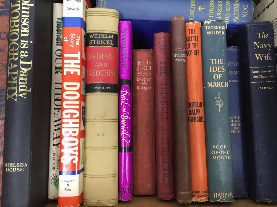 Assorted Book Lot With Mainly Hardcover Books Possible First Editions [Photo 12]