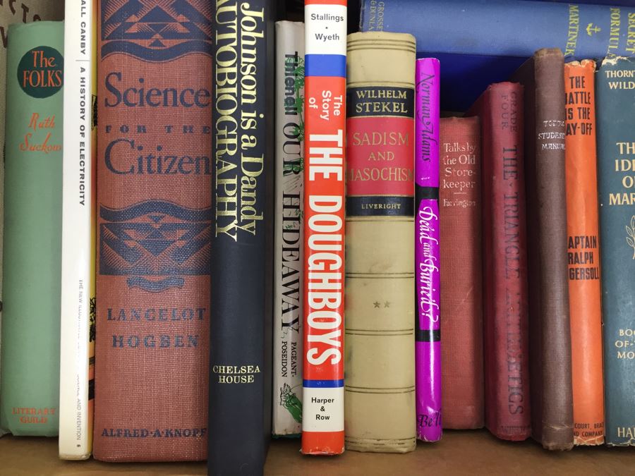 Assorted Book Lot With Mainly Hardcover Books Possible First Editions [Photo 10]