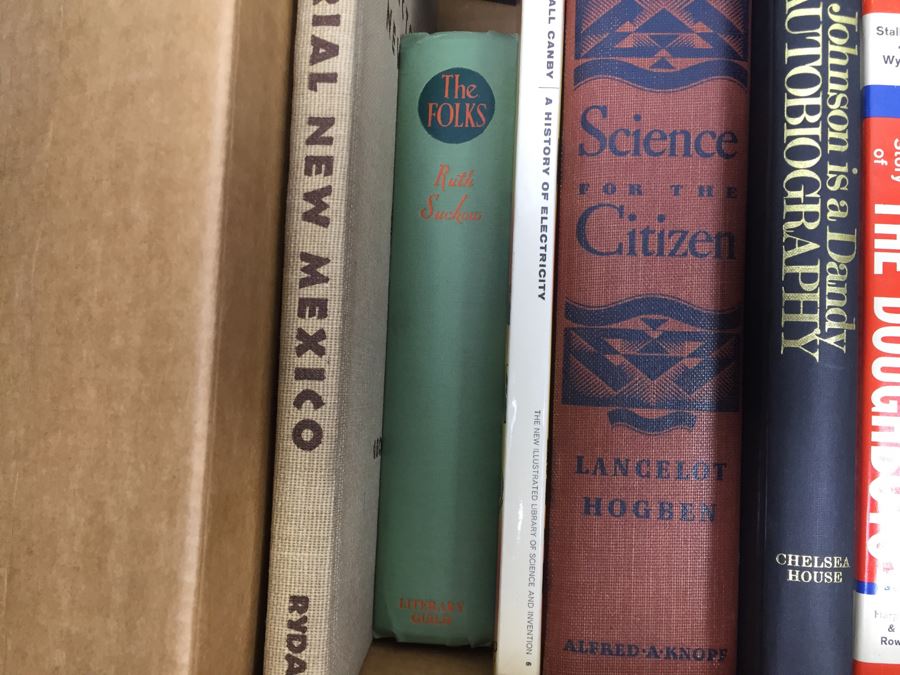 Assorted Book Lot With Mainly Hardcover Books Possible First Editions [Photo 2]