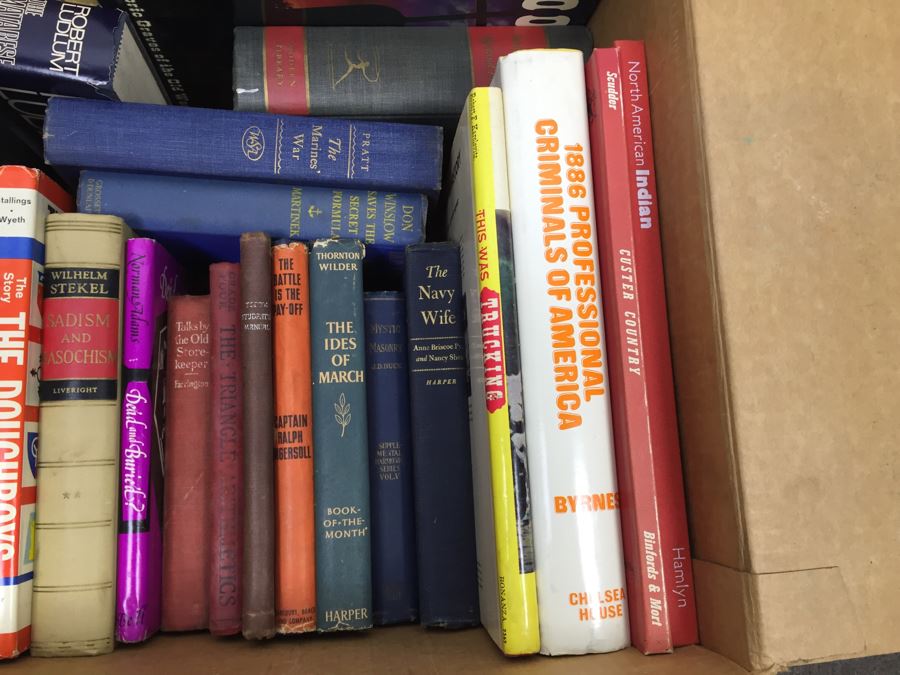 Assorted Book Lot With Mainly Hardcover Books Possible First Editions [Photo 16]