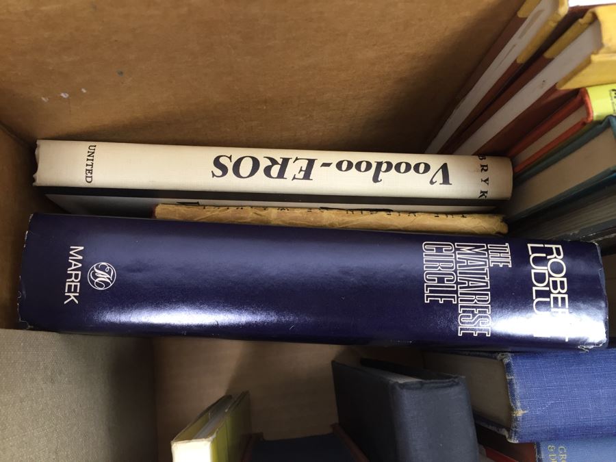 Assorted Book Lot With Mainly Hardcover Books Possible First Editions [Photo 21]