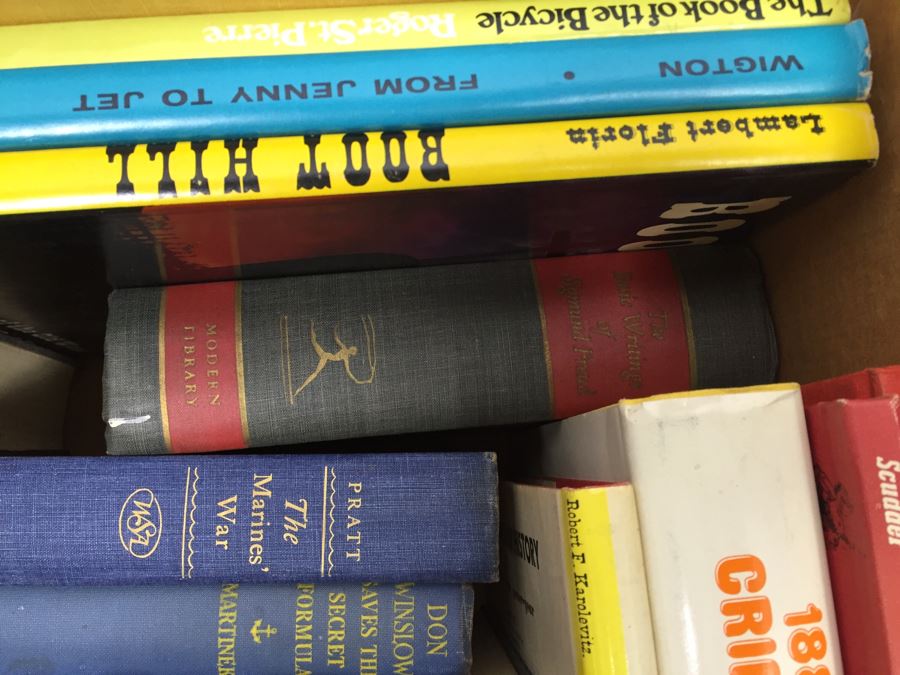 Assorted Book Lot With Mainly Hardcover Books Possible First Editions [Photo 19]