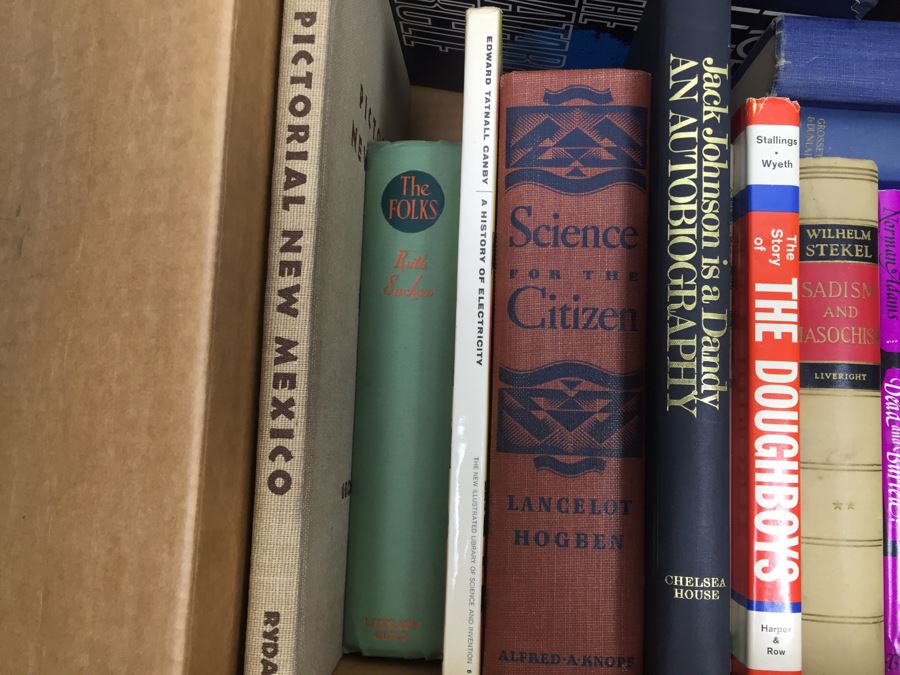 Assorted Book Lot With Mainly Hardcover Books Possible First Editions [Photo 7]