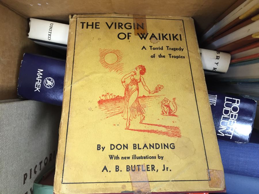 Assorted Book Lot With Mainly Hardcover Books Possible First Editions [Photo 4]