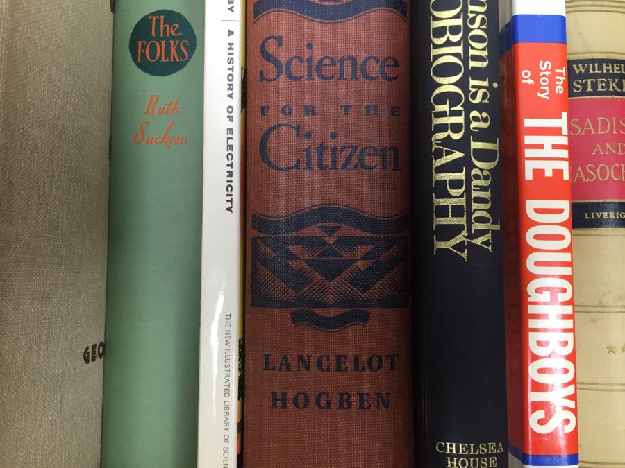 Assorted Book Lot With Mainly Hardcover Books Possible First Editions [Photo 9]