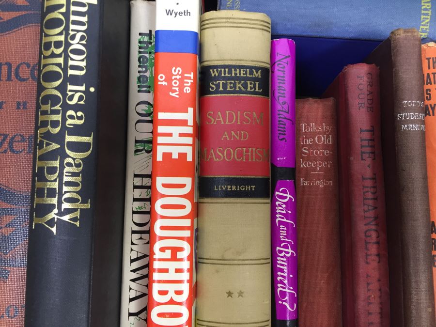 Assorted Book Lot With Mainly Hardcover Books Possible First Editions [Photo 11]