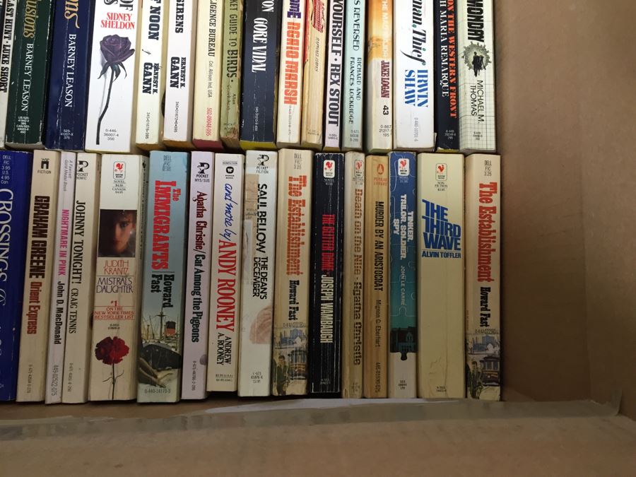 HUGE Lot Of Paperback Novels Books Mostly Fiction [Photo 14]