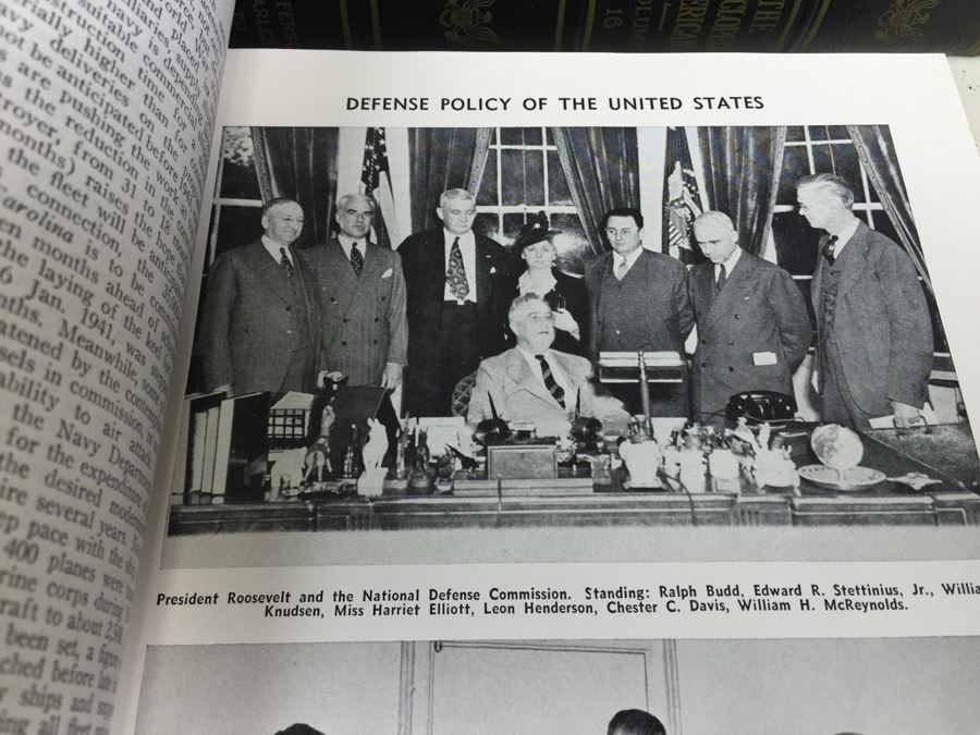 Assorted Book Lot With Mainly Hardcover Books PossVintage 1940 Encyclopedia Americana 30 Volume Set Missing Volumes 1, 2 & 4ible First Editions [Photo 3]