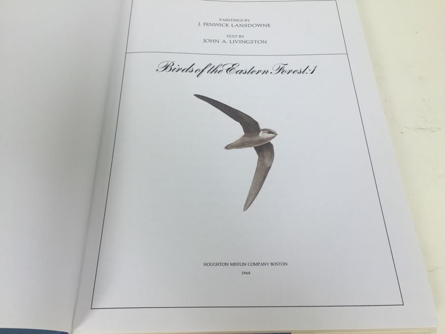 Paintings By J.E. Lansdowne Birds Of The Eastern Forest Volume 1 Text By John A. Livingston 1968 [Photo 6]